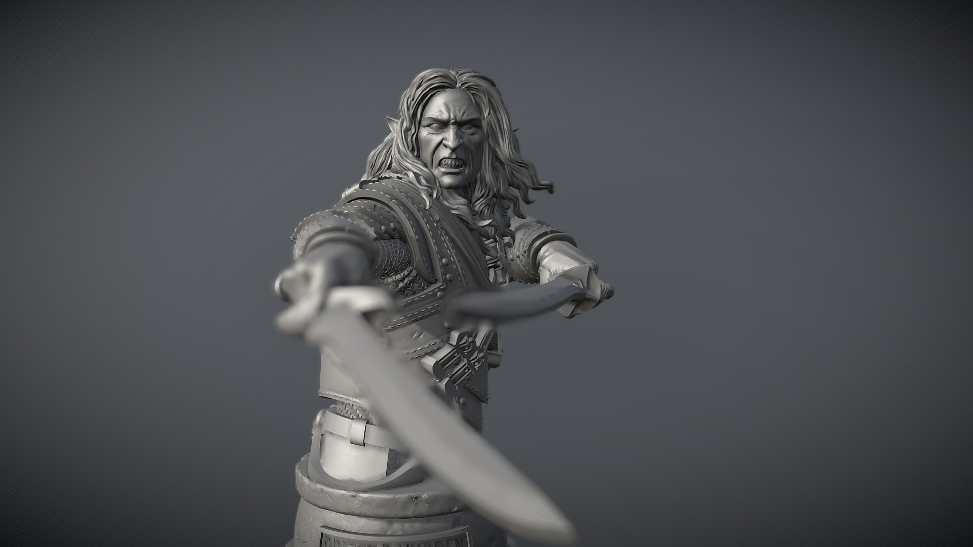 Drizzt - 3D model by charles.woods [f5627db] - Sketchfab