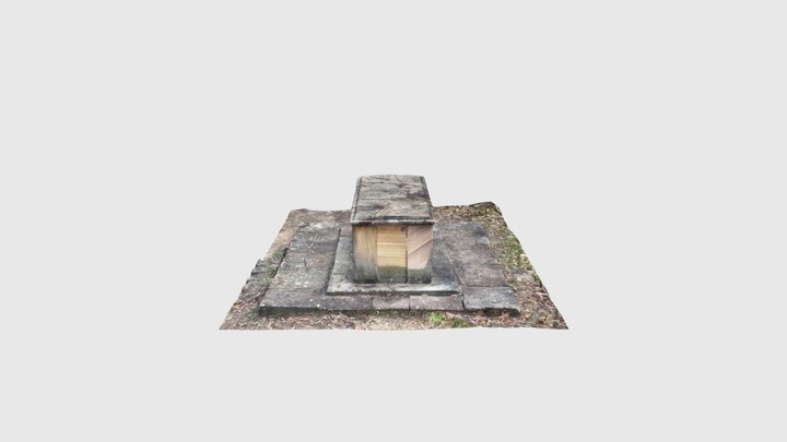 McHenry Family Vault, Castlereagh Cemetery. 3D Model