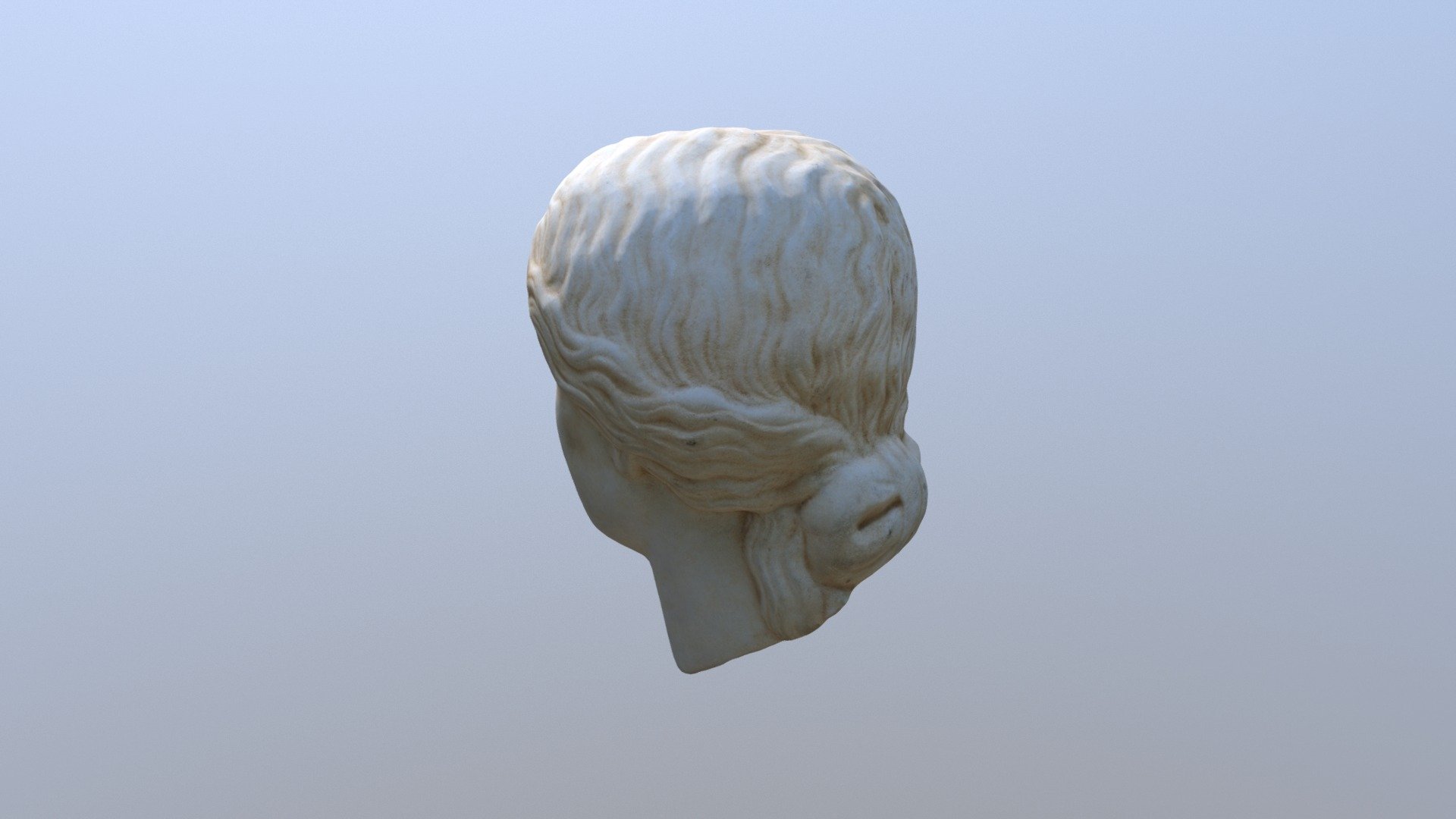 Head of a Young Girl or a Goddess
