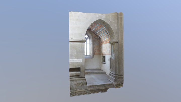 Stephanskapelle Kloster Kappel am Albis ZH II 3D Model