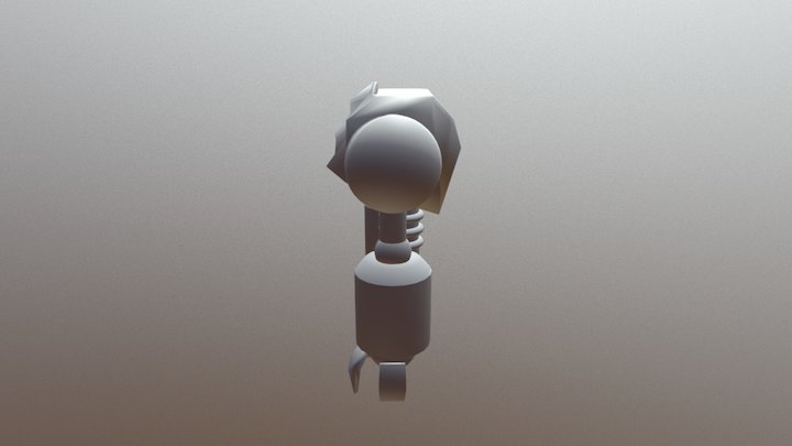 Robot V.5 Unfinished Version 3D Model