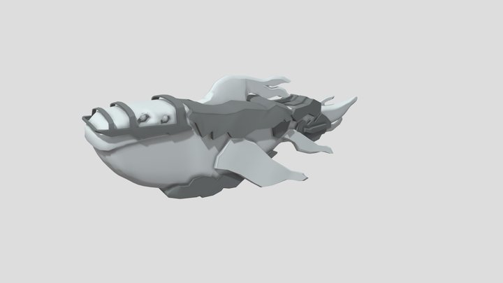 Alien Faction Main Body Armoured 3D Model