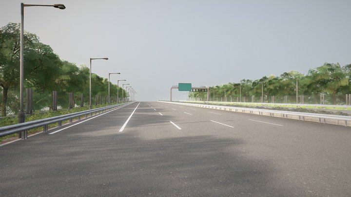 Highway 3D Model