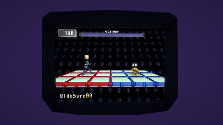 Mega Man Battle Network 3D Model