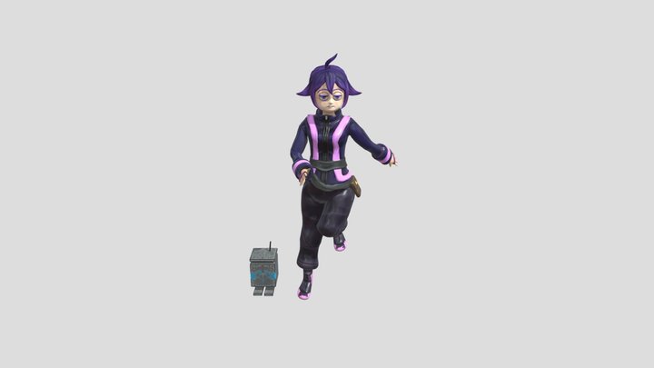 Aivar & Booper the Bot - Character Animation 3D Model