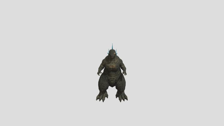 Godzilla Minus One 2023 3D Model