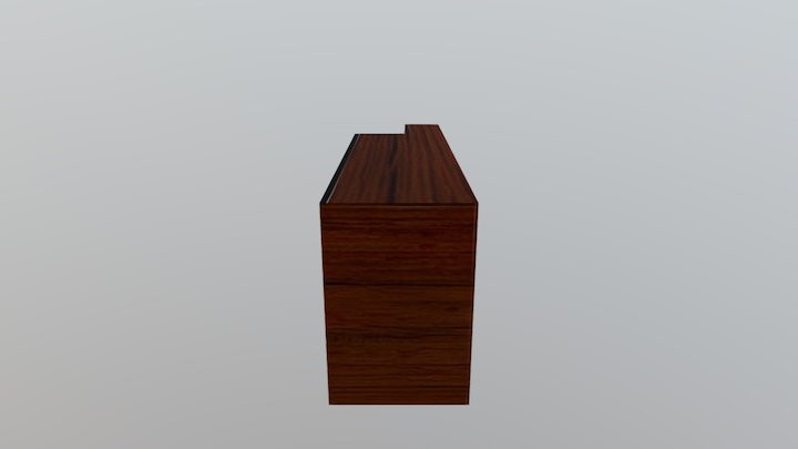 Desk 3D Model