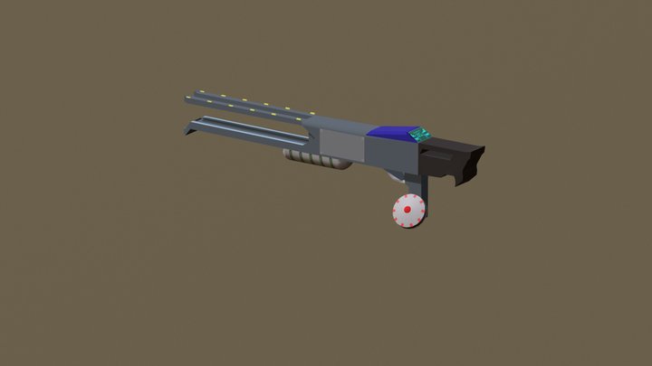 M Krause Projectile Final 3D Model