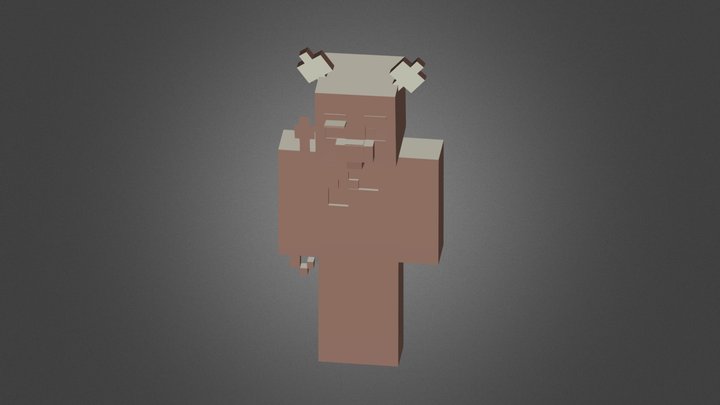 Foxy minecraft 3D Model