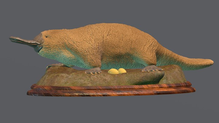 3D Model: Mammals - Lemming (Teacher-Made) - Twinkl