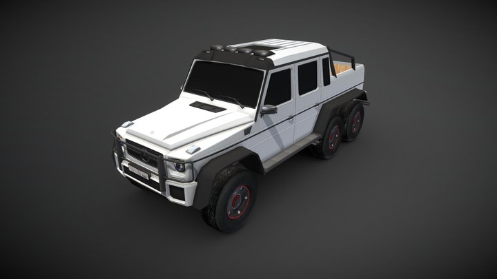 Mercedes G class 6x6 3D Model