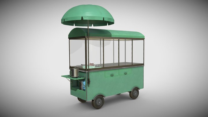 Commercial Prop for Brazilian street food - 4/8 3D Model