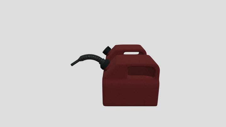 Fuel Can 2 3D Model