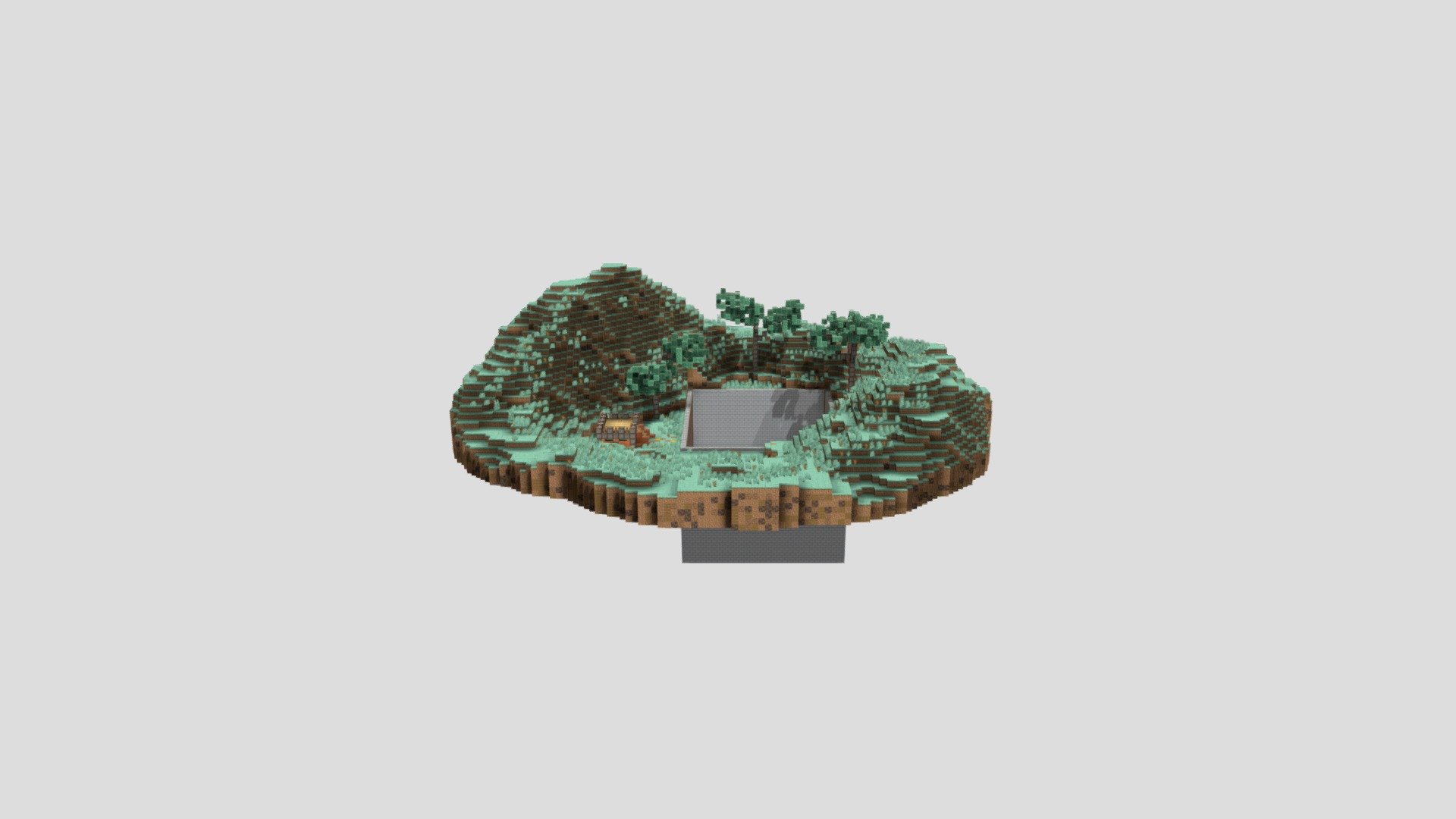 PixelMine | 6 Wood Mines Acacia Mine - 3D model by Pixel Mine ...