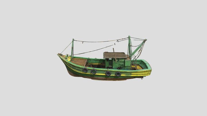 Rustic Vessel 3D Model
