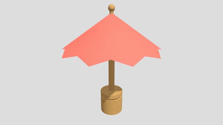 Umbrellatexturee 3D Model