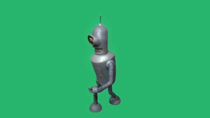 Bender Bailando / Bender Dancing 3D Model