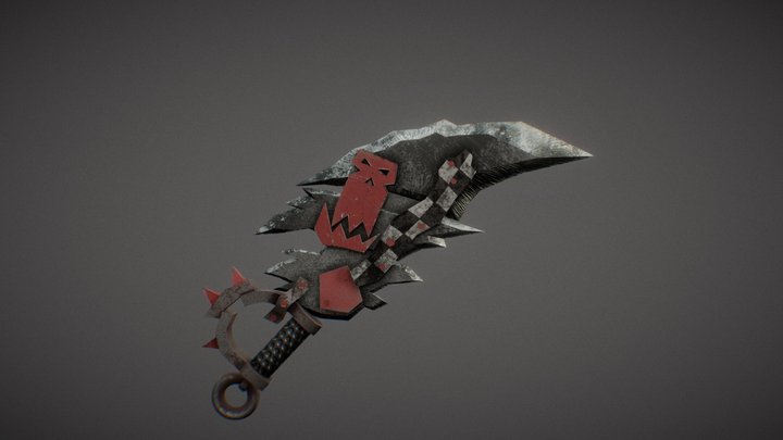 Orc Choppa 3D Model