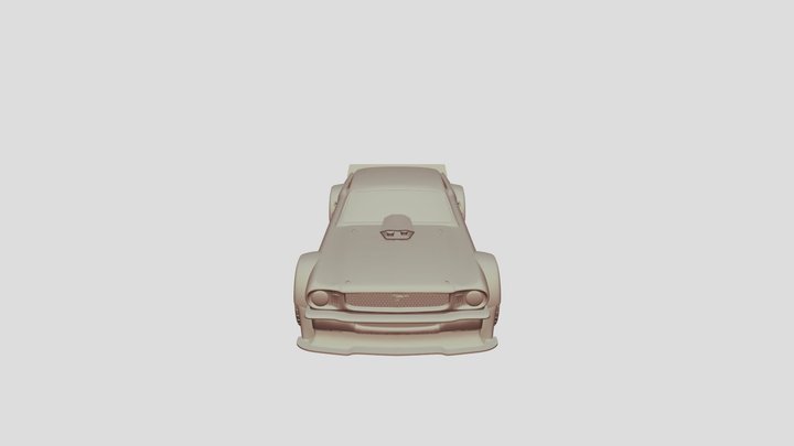 Ford Mustang Hoonicorn Scale1-60 for 3D-printing