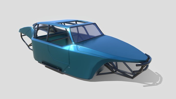 Sand Car 3D Model
