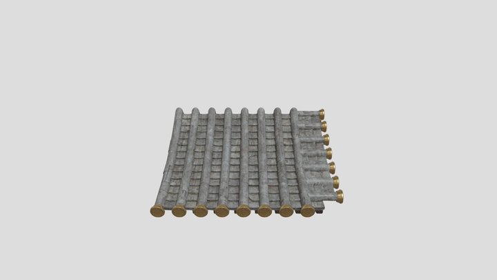 japan Roof 3D Model