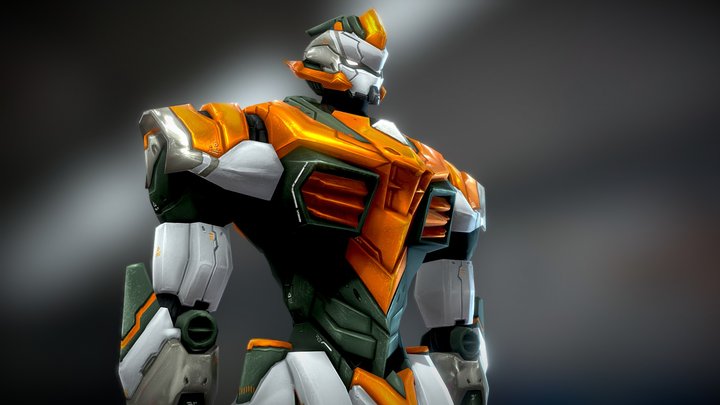 Terra Mech 3D Model