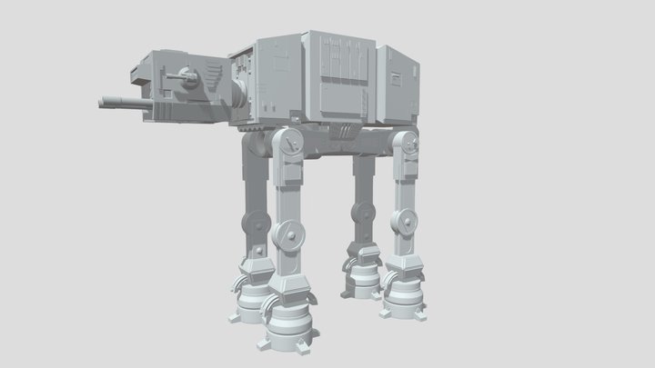 StarWars AT AT 3D Model