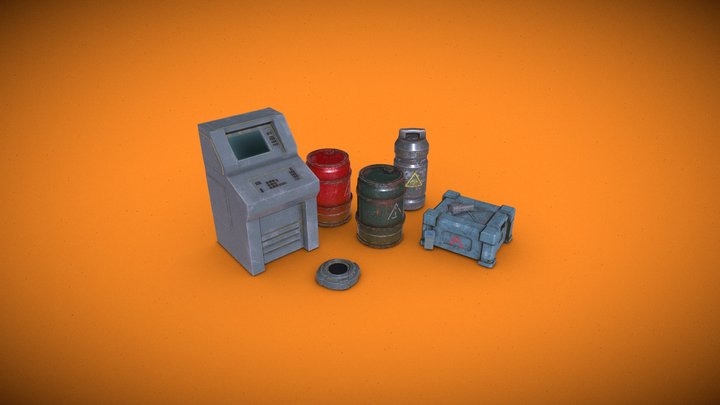 Generic Sci-Fi Model Pack - Free – Free 3D Model STL