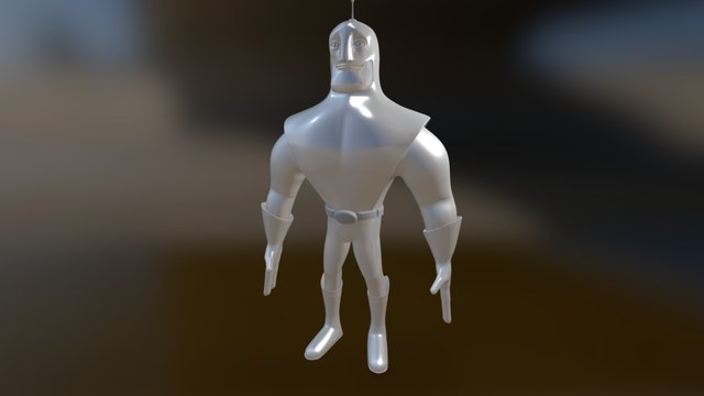Super Hero 3D Model