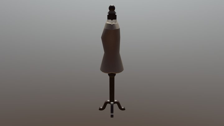 Robe Mannequin 3D Model