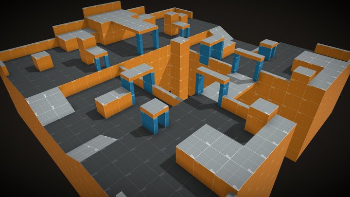 Super Tag Champions - "U-Arena" 3D Model