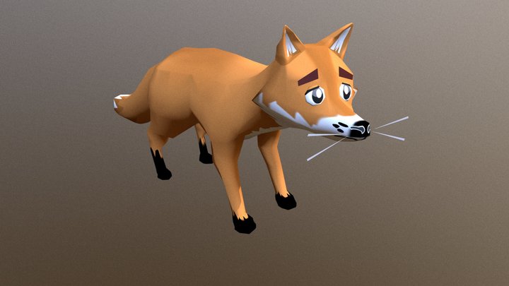 fox2 3D Model