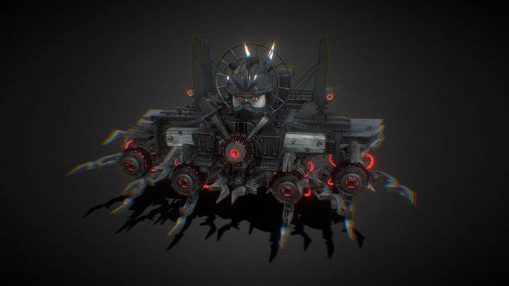 Devastator Astro Toilet (EmpireToilet Version) 3D Model