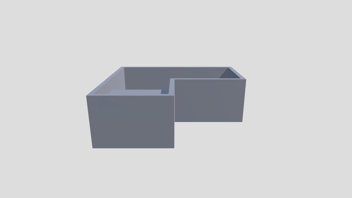 3D - QR CODE PISCINA 3D Model