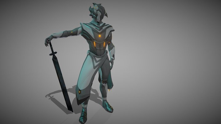 Warframe Masamune 3D Model