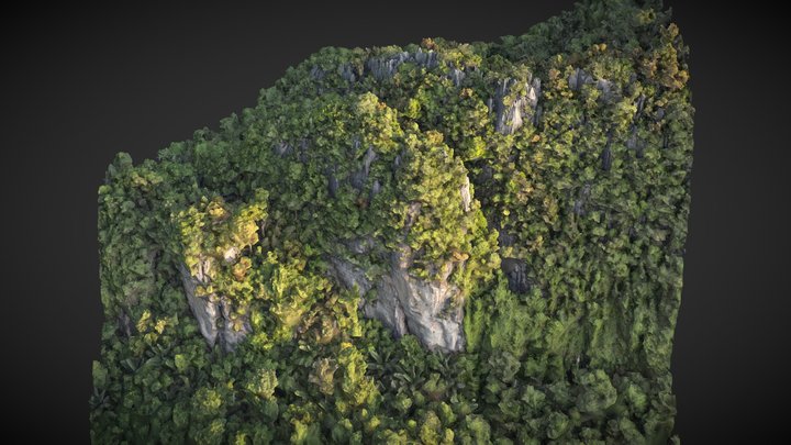Cliff, mountain, rock – Kostenloses 3D-Modell STL