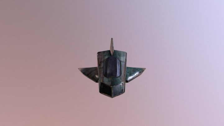 Rusted Ship 3D Model