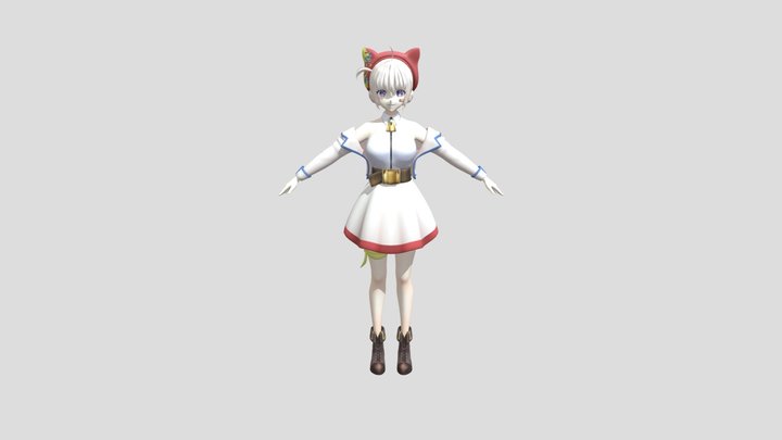 Mashiro Oshiro – Gratis 3D-model STL