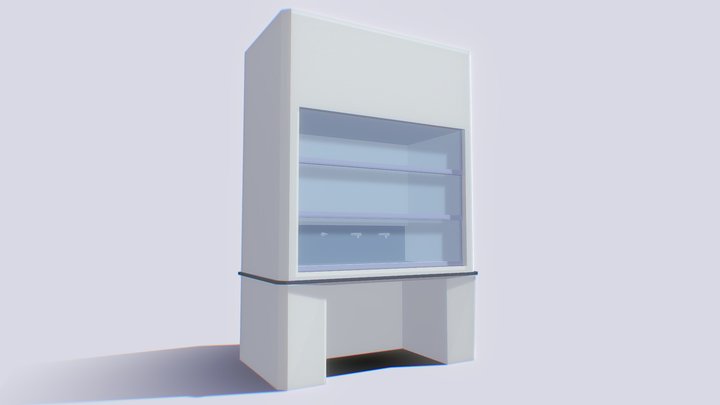 Zuurkast 3D Model