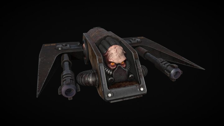 FLYER QUAKE 2 REMAKE 3D Model