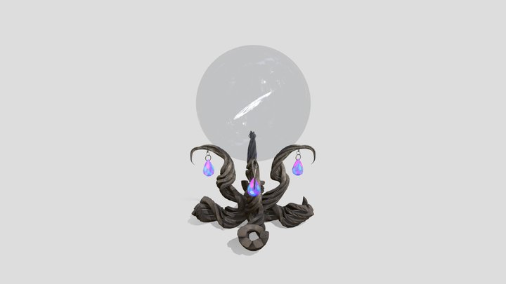 Bola de cristal 3D Model