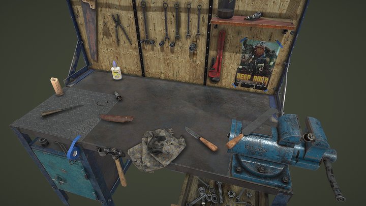Workbench 3D Model