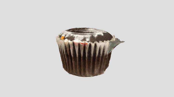 Choco Cupcake 3D Model
