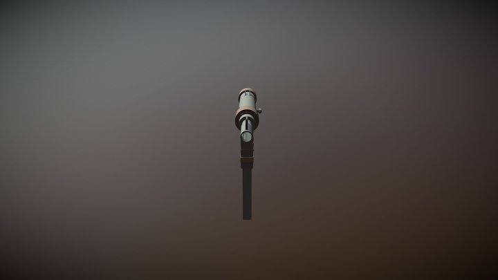 Rust Low-Poly Custom 3D Model