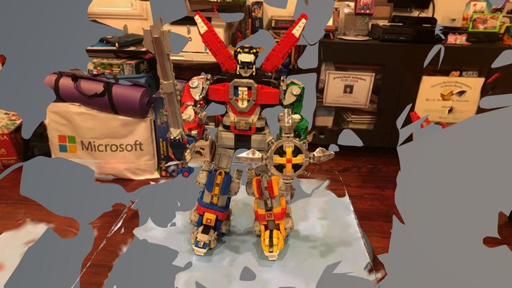 Lego Voltron 3D Model