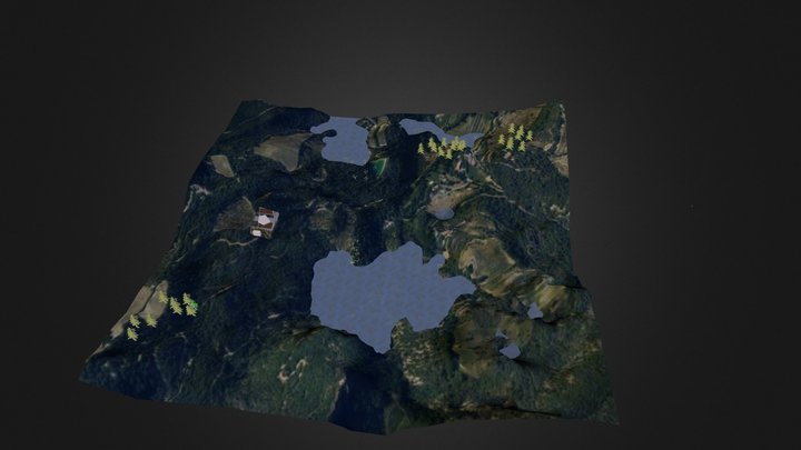 terrain 3D Model