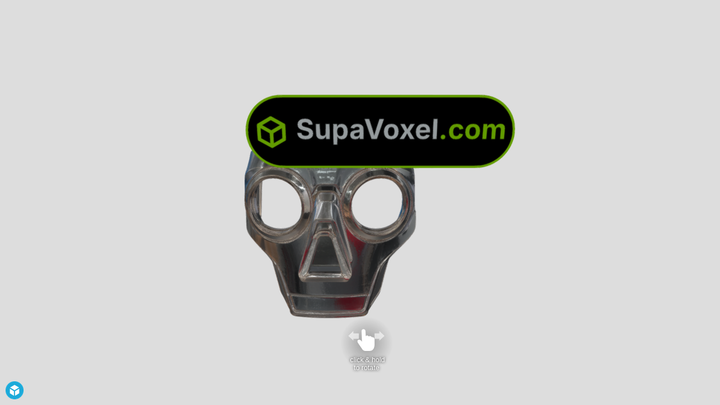 Crystal Skull - Hi3D vs Meshy AI vs SupaVoxel