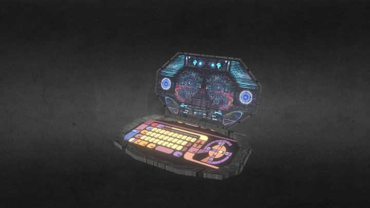 Laptop Holoscreen – Free 3D Model STL