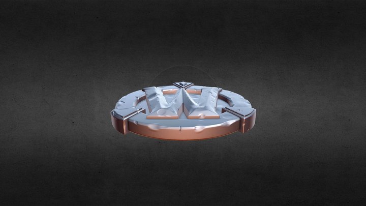 World of Warcraft Medalion 3D Model