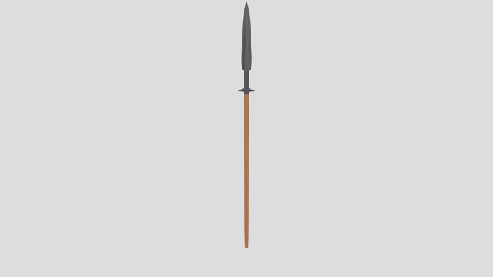 Spear 3D Model